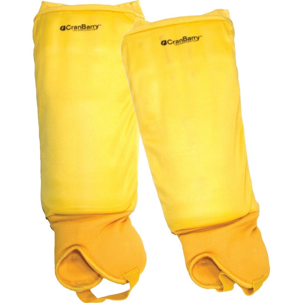 Grays CranBarry Deluxe Field Hockey Shin Guards Bright Gold Size OS Defected